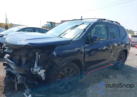 2021 Subaru Forester Sport из США, поврежденный, VIN JF2SKARC1MH517368